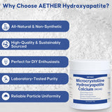 Conditionnement 30 g MCHA AETHER, pratique pour essais et tests.