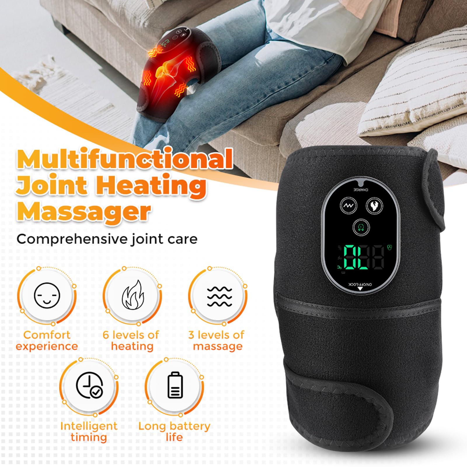 AFDEAL moteurs de vibration puissants pour un massage ciblé des muscles.