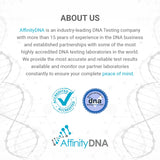 AffinityDNA instructions étape par étape pour une collecte simple.