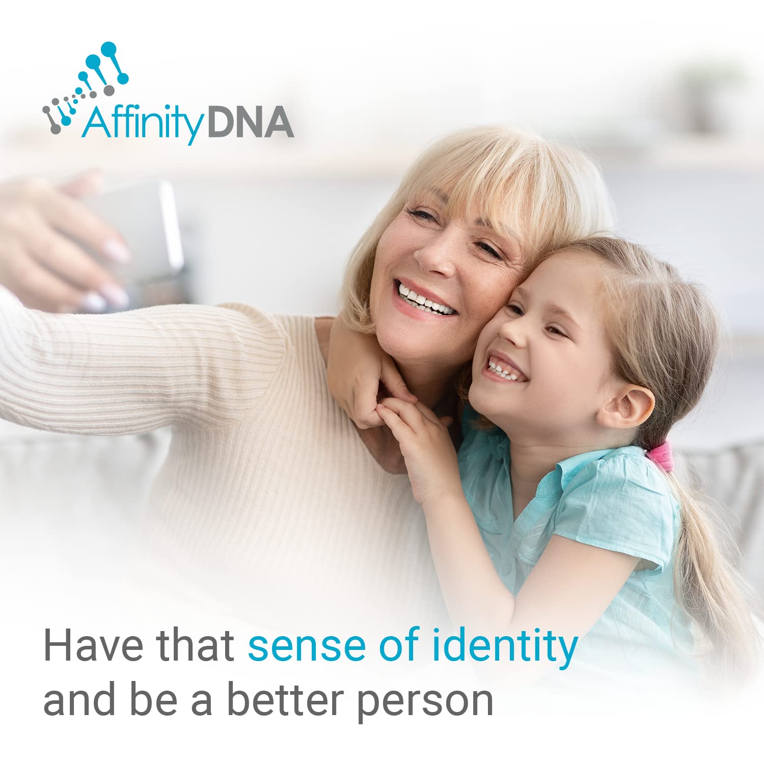 AffinityDNA résultats par email d’un laboratoire accrédité.