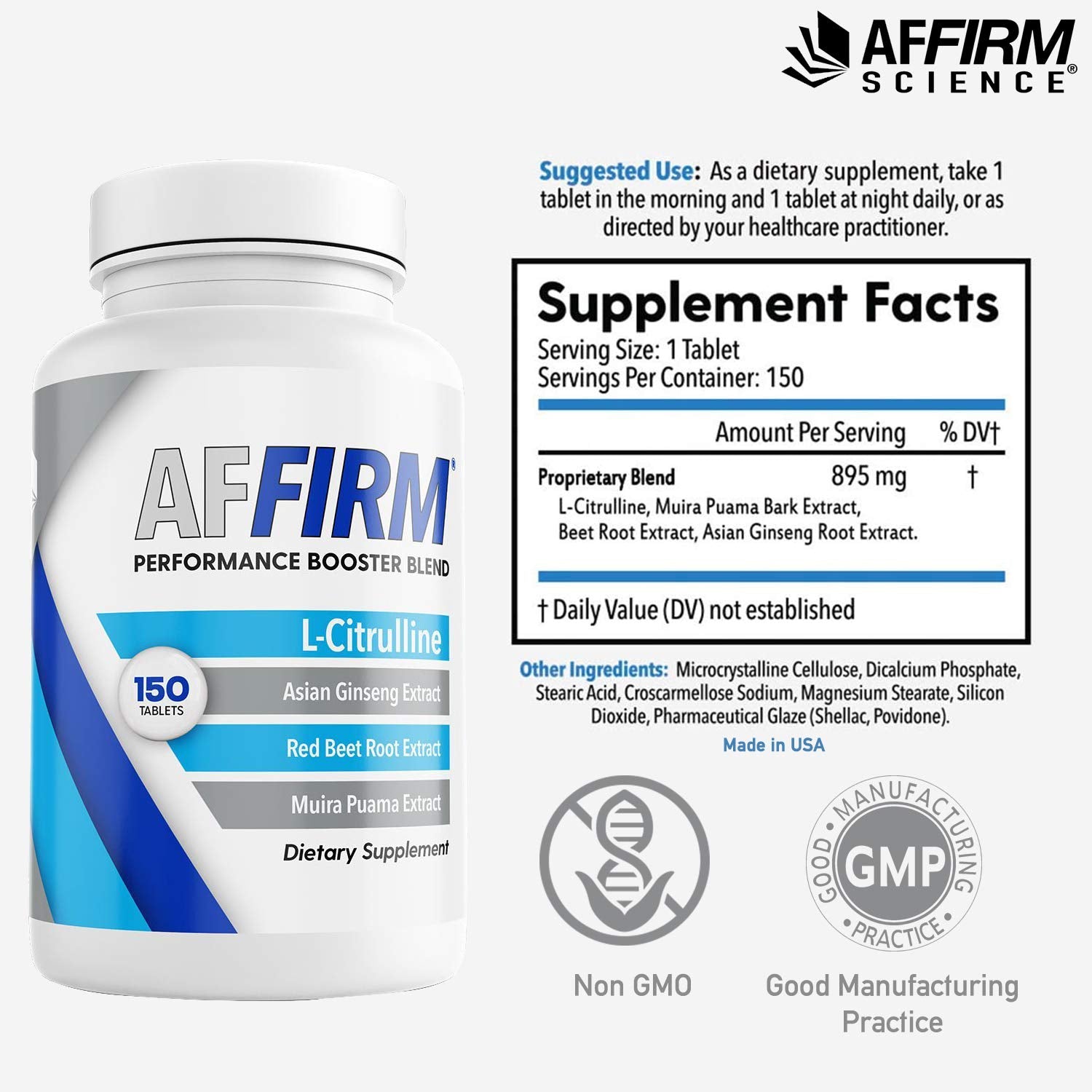 Affirm L-Citrulline doseur : dosage précis pour votre routine quotidienne.