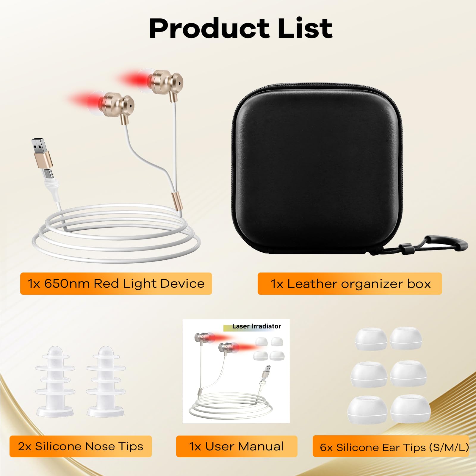 AFFLAT kit d'accessoires pour oreilles et nez, cadeau pratique.