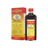 Actif Mélange Sea-Coconut d'African Sea-Coconut, bouteille, peut aider à apaiser irritations buccales.