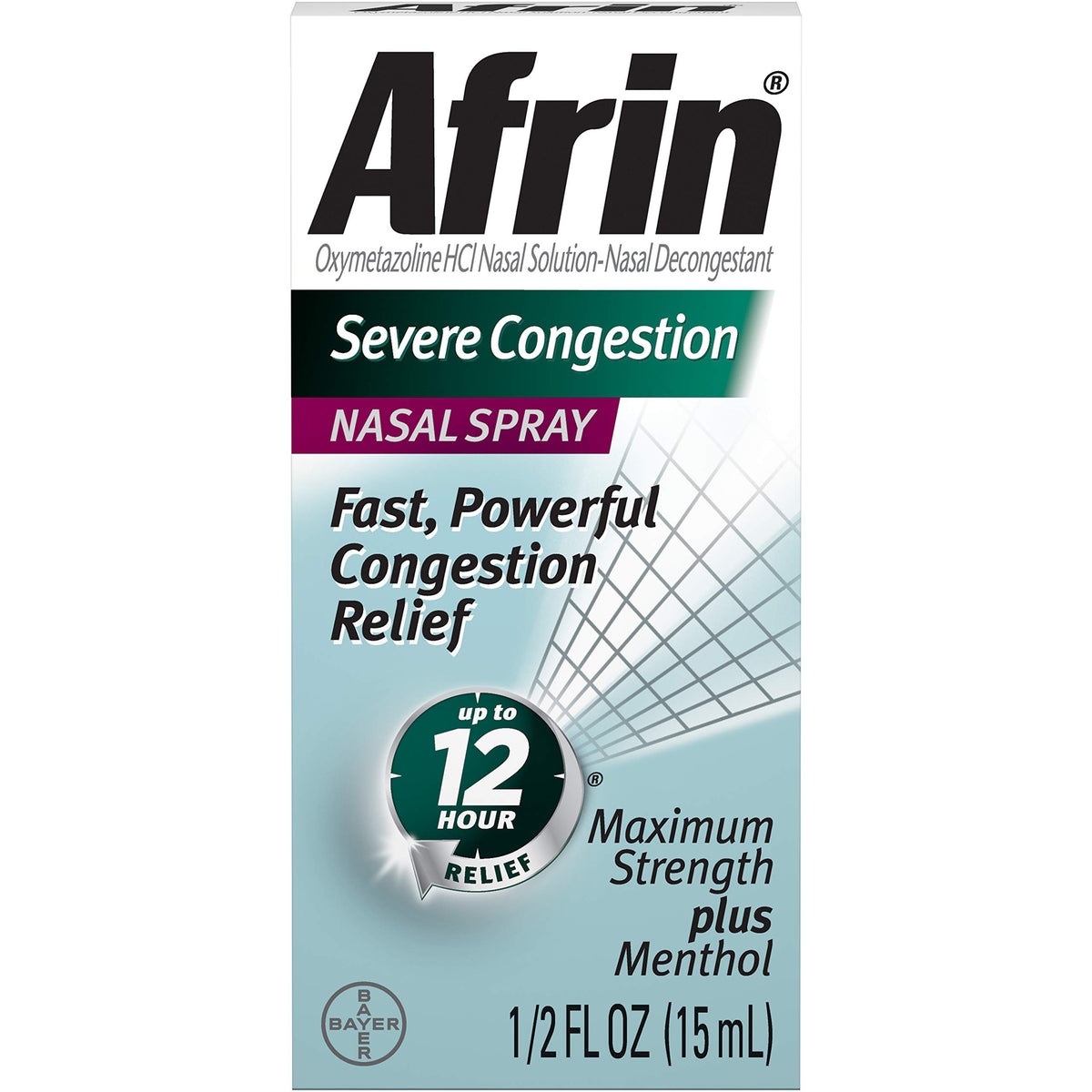 Afrin spray nasal congestion-nasale-severe-rapide offre un soulagement rapide et pratique.