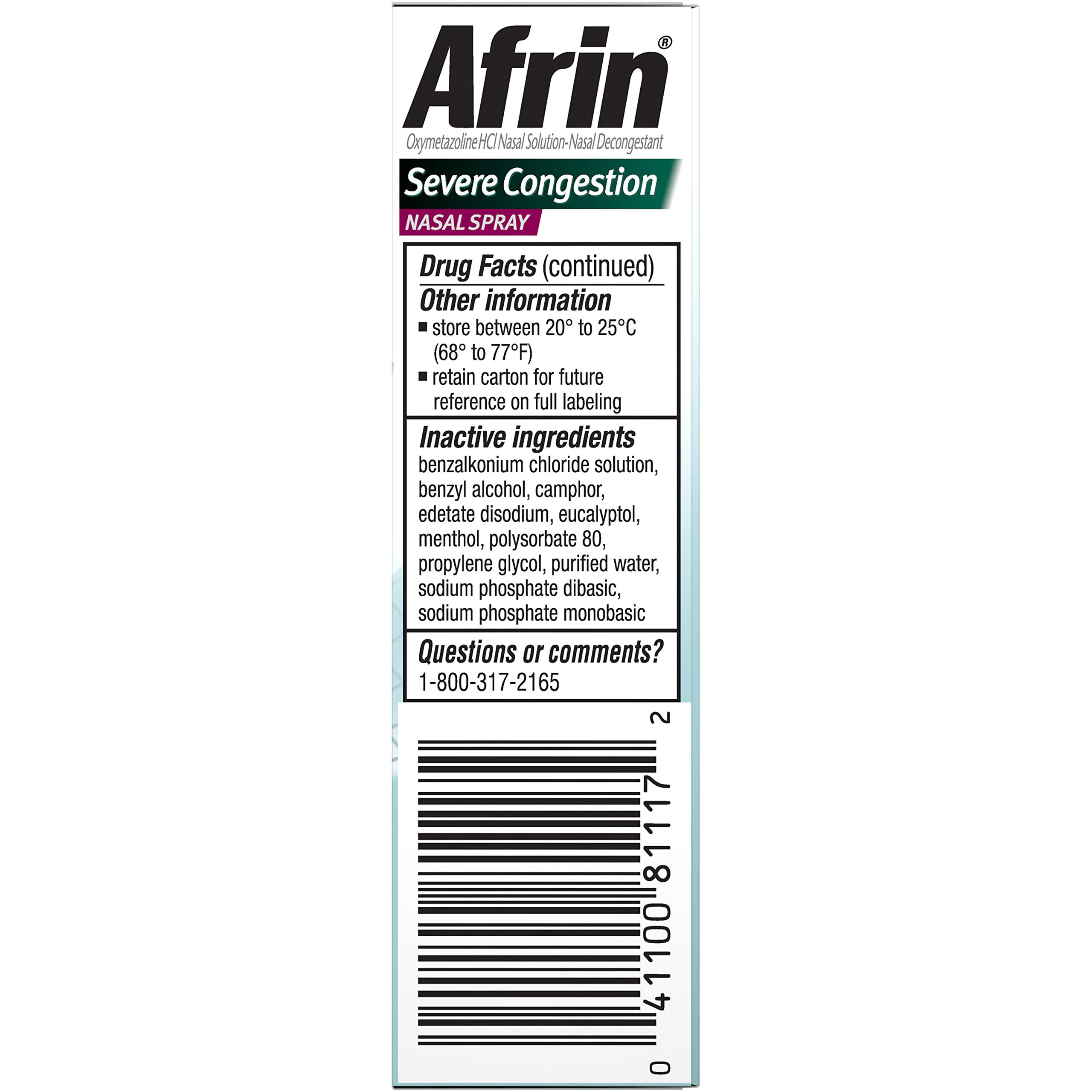 Afrin-efficacite-12-heures assure une respiration soutenue pendant des heures.