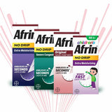 Afrin Original - mécanisme de pompe assurant dose mesurée et contrôle rapide.