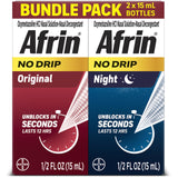 Afrin sans goutte Original — bouteille, soulagement rapide de la congestion nasale.