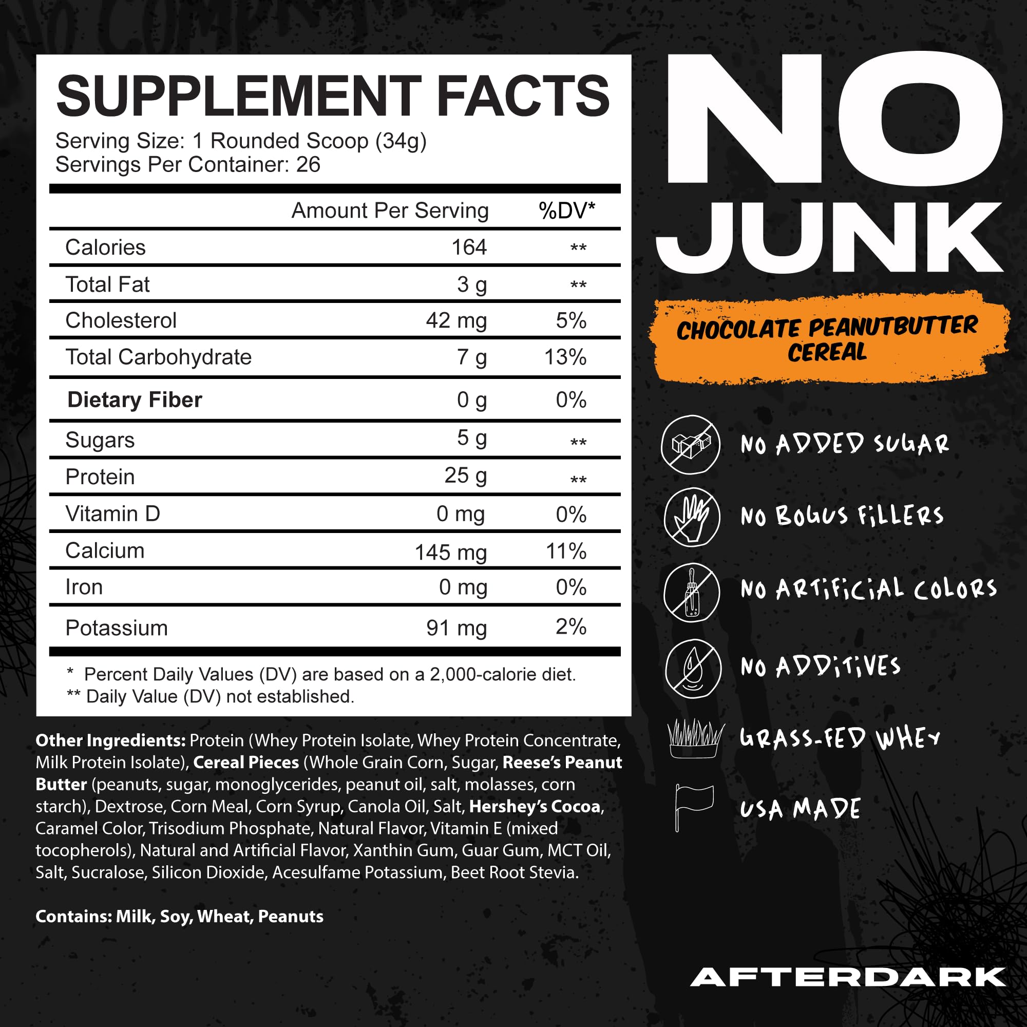AFTERDARK AfterBites dissolution facile dans un shaker