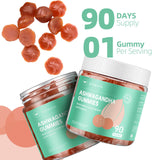 Gommes vegan AFXMATE Ashwagandha sans gélatine, choix responsable.