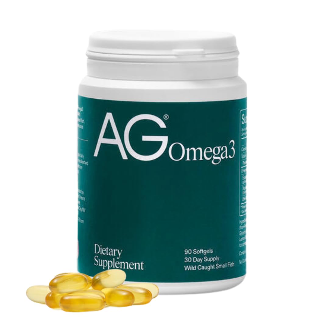 Gélules AG1 Omega3 poisson sauvage en bouteille, soutien potentiel au cœur et au cerveau