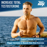Gros plan sur les caplets Ageless Male Max pour une prise quotidienne pratique.