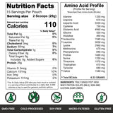 Poudre whey isolate non aromatisée AGN Roots, dissolution rapide dans les boissons.