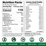 AGN Roots Whey Isolate – portion de 25 g facilite le dosage précis