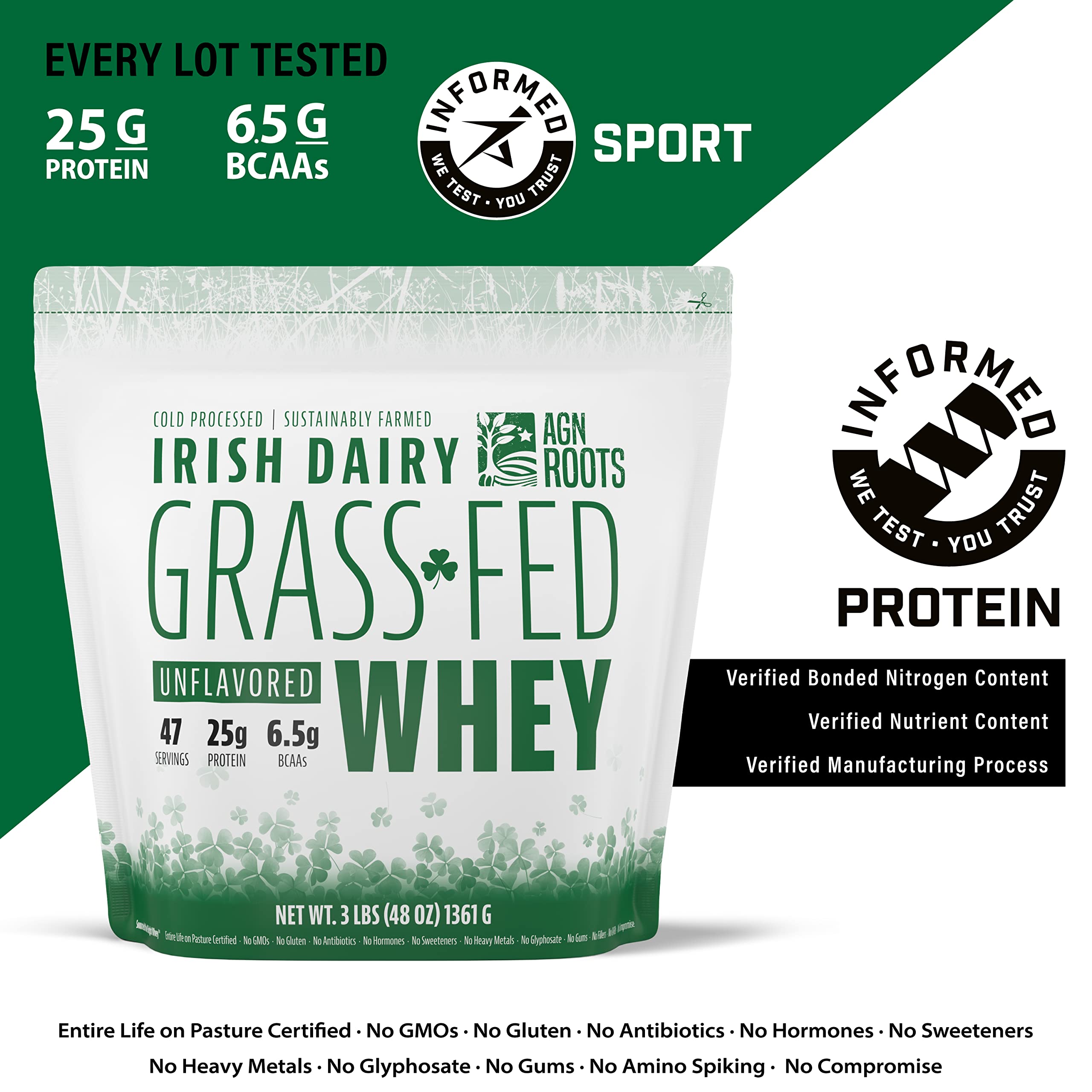 AGN Roots Whey Isolate – texture crèmeuse et légère pour une boisson fluide