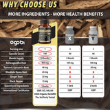 Agobi 5in1 Ashwagandha Gingembre, capsule idéale pour énergie durable.