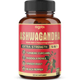 Bouteille Agobi Ashwagandha 90 capsules, pratique pour votre routine quotidienne.