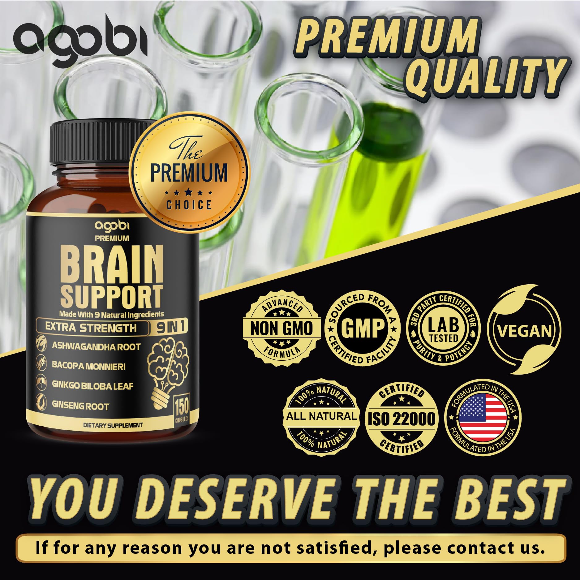 Agobi 9in1 Poivre noir : améliore absorption et efficacité.