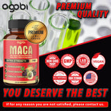 Capsules Agobi Maca et Shatavari pour équilibre et immunité.