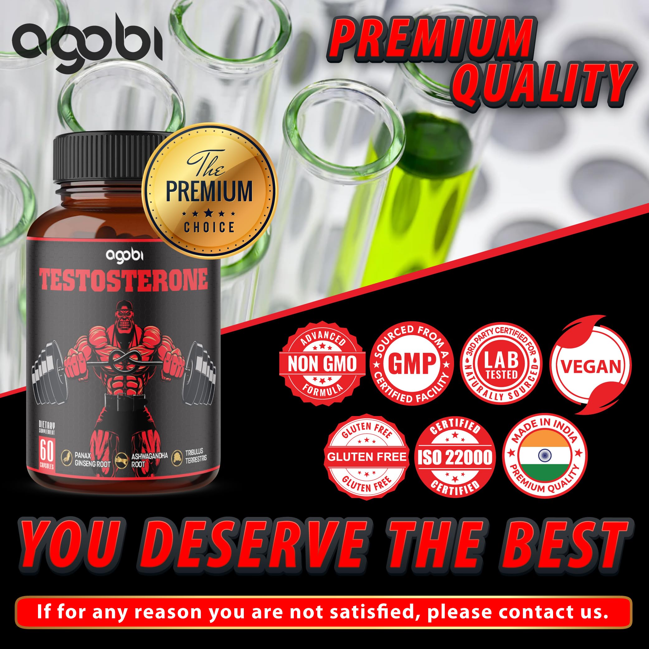 Agobi testostérone – safed musli, équilibre et utilisation quotidienne