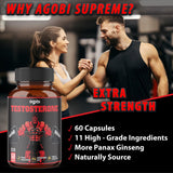 Agobi testostérone – tongkat ali racine, énergie et endurance potentielles