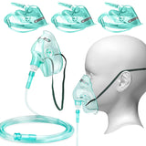Agooteam masque d oxygène pédiatrique allongé avec tube sept pieds, maintien confortable.