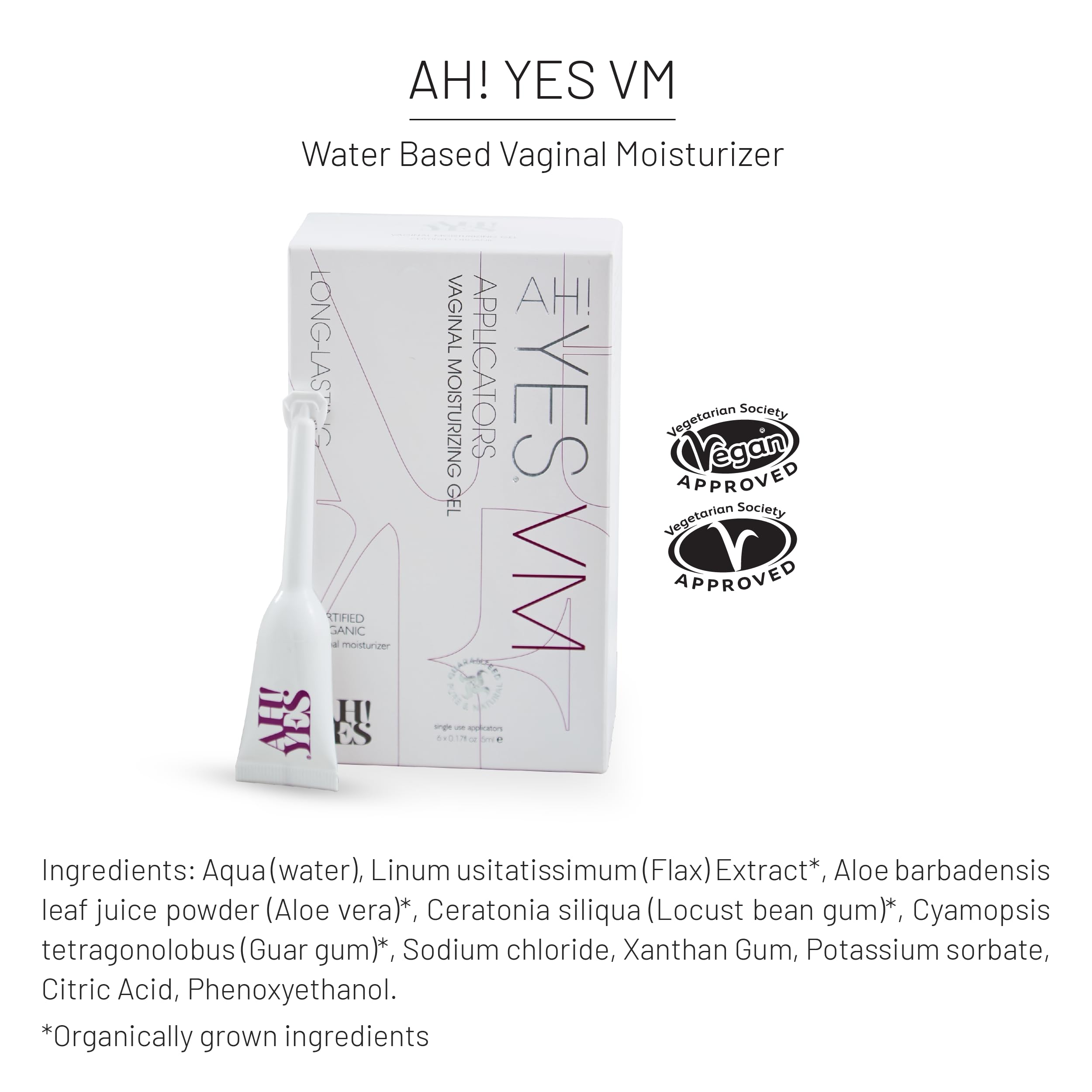 AH! YES VM – formule naturelle et certifiée biologique pour une hydratation douce
