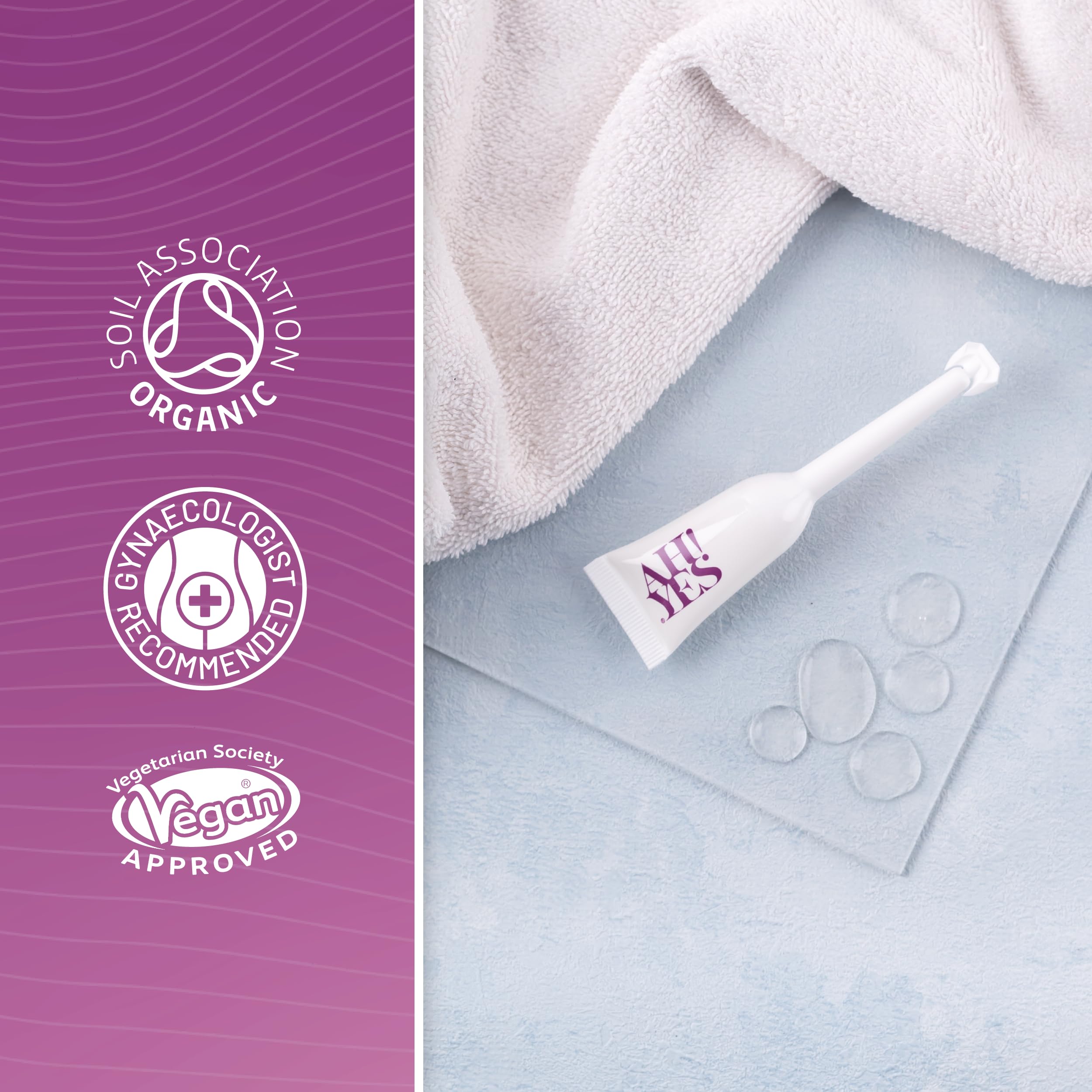 AH! YES VM – pH équilibré conçu pour s’adapter à l’environnement vaginal