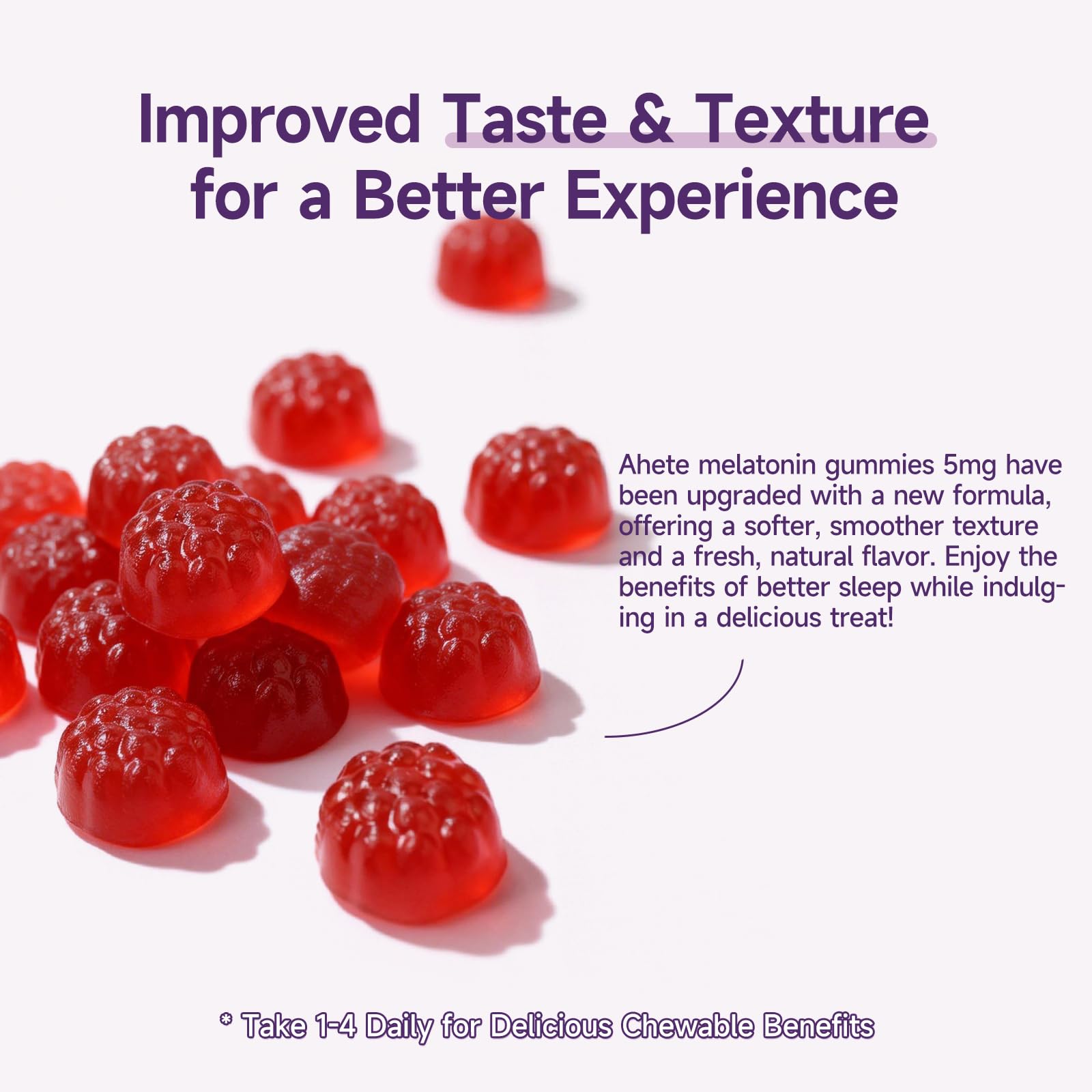 Emballage clair Ahete Mélatonine Framboise – présentation produit pratique.