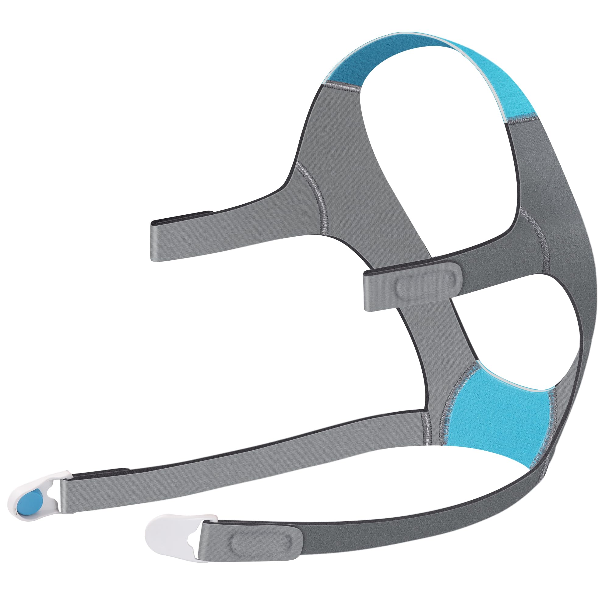 AHIYIYI harnais AirFit AirTouch F20 standard bleu pour un ajustement sûr.