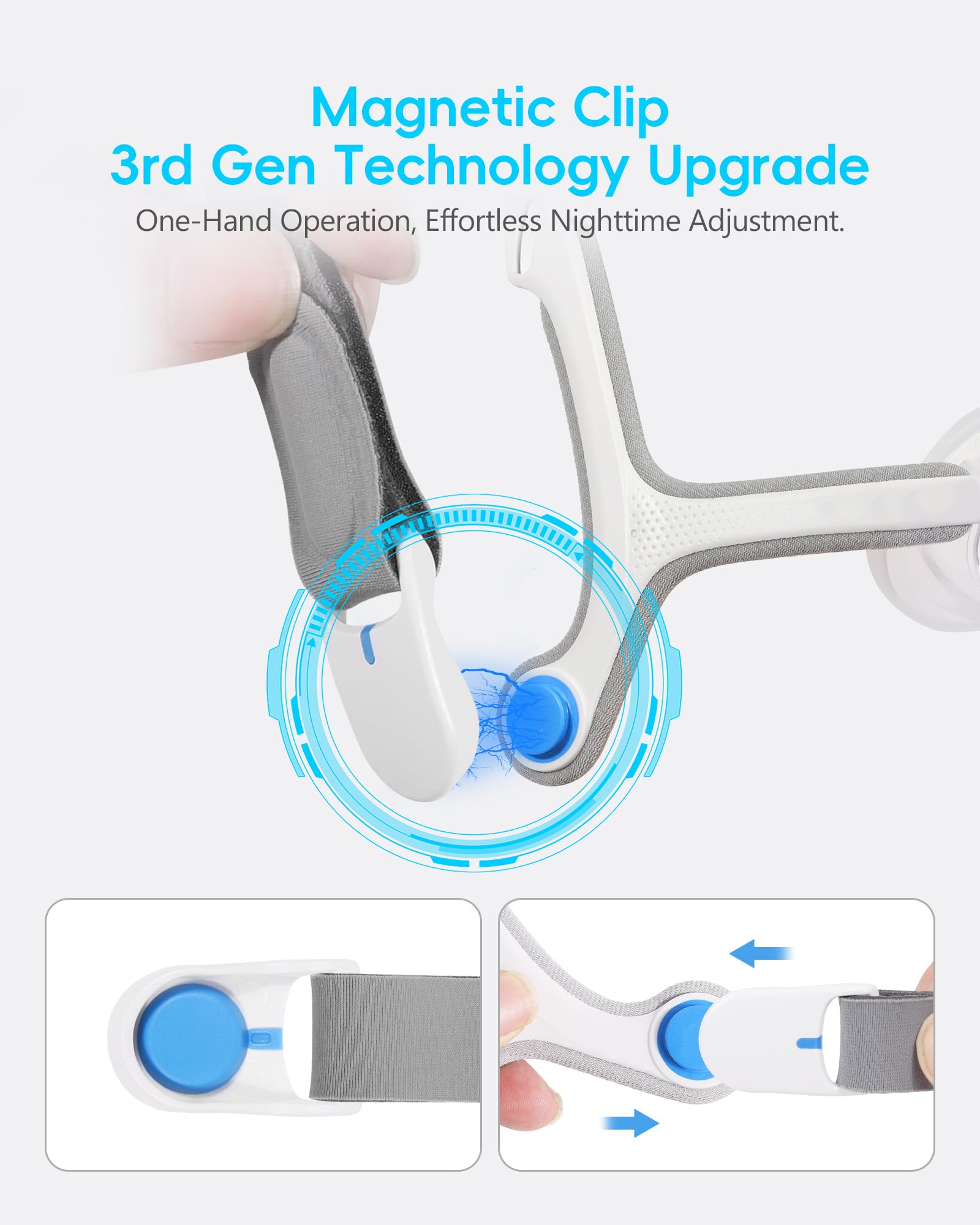 AHIYIYI N20 système Velcro reglable garantissant un ajustement personnalisé