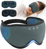 AHUIARGY masque-sommeil Bluetooth en bambou-coton pour sommeil confortable