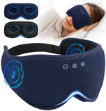 AHUIARGY Masque Sommeil Bluetooth avec coques amovibles 3D, confort adaptable.