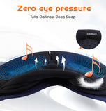 AHUIARGY Masque Sommeil, voyage portable, parfait pour avion et hôtel.