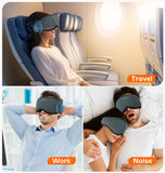 AHUIARGY idéal en voyage et méditation, masque confortable et pratique