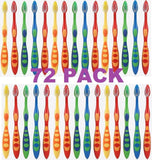 Brosses AIAG pour enfants, ensemble coloré de 72 pièces pour encourager le brossage.