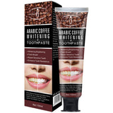 Pâte dentifrice AICHUN BEAUTY cafe arabe, sourire plus clair et haleine fraîche.