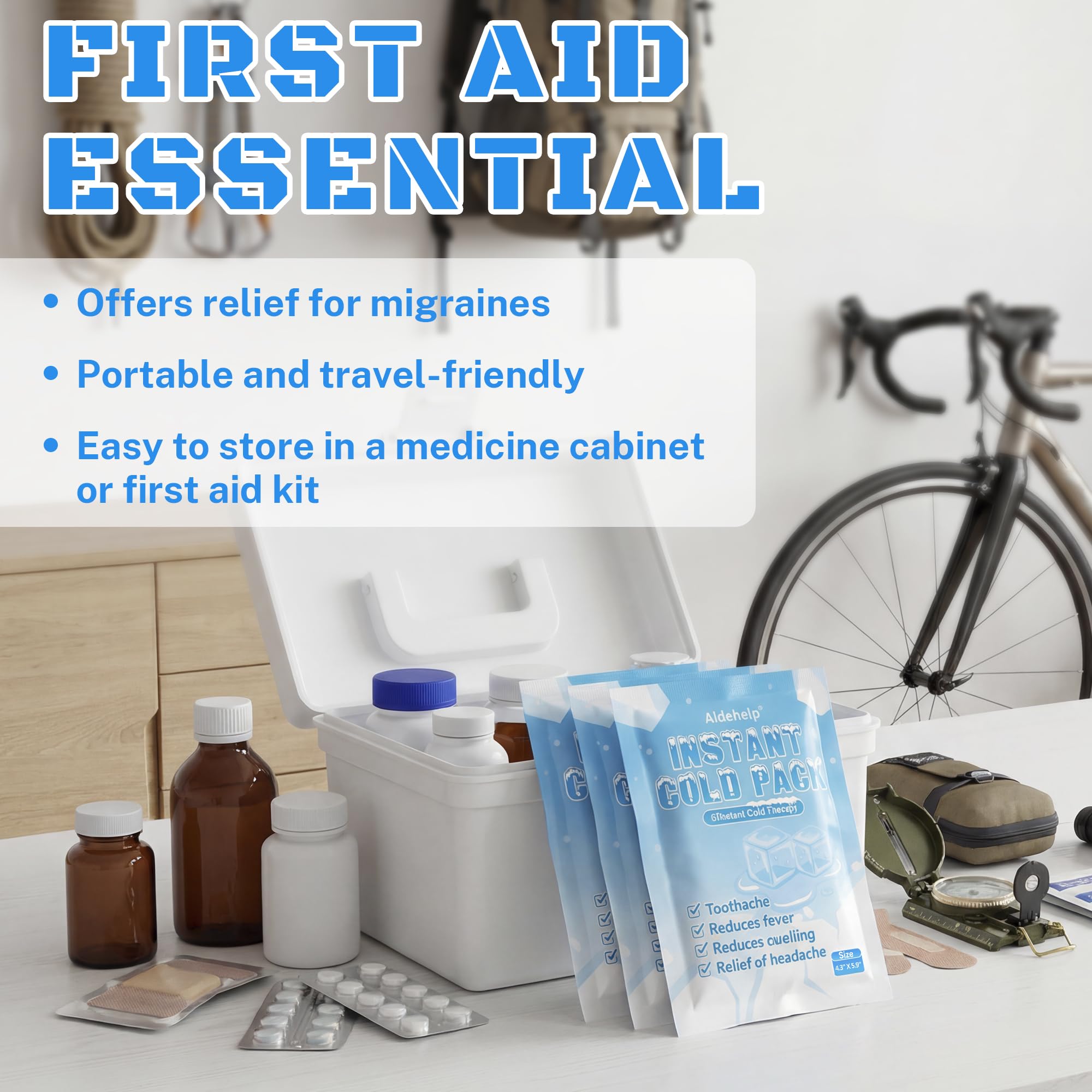 Aidehelp pack économique – lot de 8 pour famille active