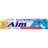Emballage pratique du dentifrice AIM Gel Menthe pour démarrer facilement.