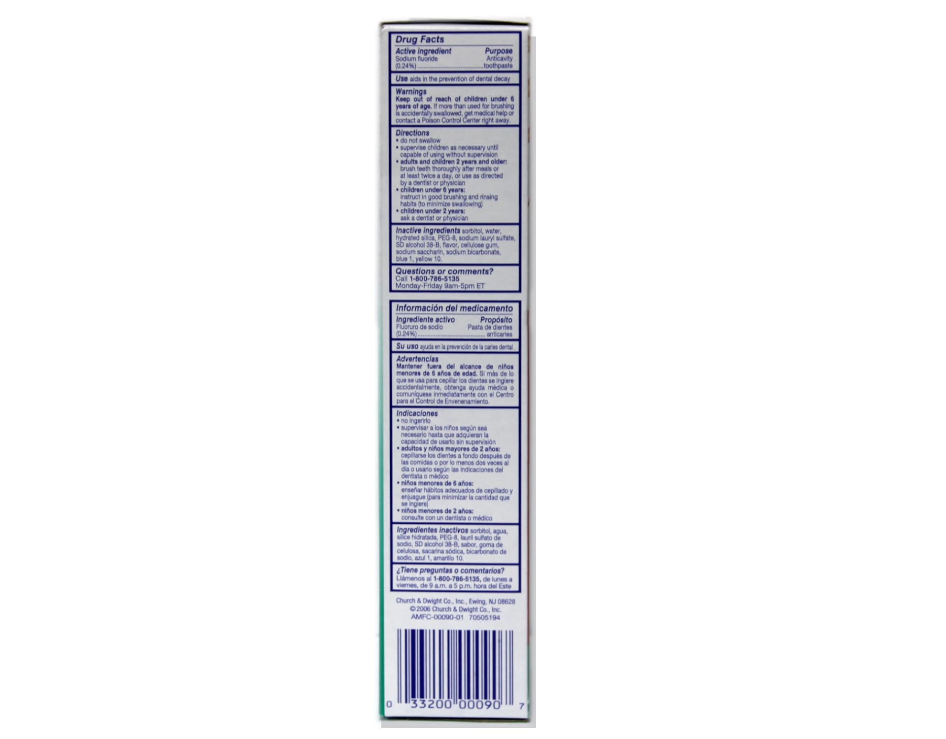 Aim dentifrice gel menthe fraîche, parfum mentholé pour une expérience sensorielle agréable.