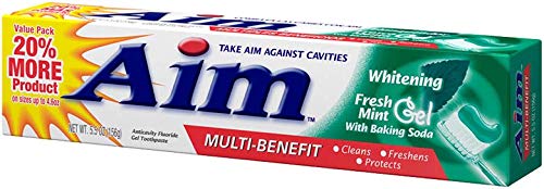 Aim dentifrice sensation-fraiche, fraîcheur longue durée après brossage