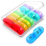 AIMI Grande capacité: organise vitamines et oméga-3 sur la semaine.