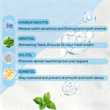 Texture crème légère AINEW procure un brossage agréable.