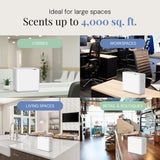 Air Esscentials Radiant utilise une bouteille de 800 ml pour moins de remplissages.