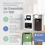 Air Esscentials Radiant peut se fixer au mur ou au HVAC pour une couverture étendue.