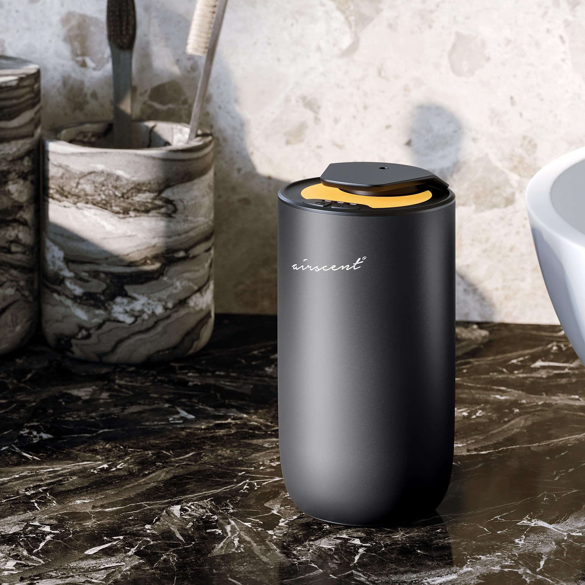 Lampe nocturne intégrée Air-Scent, lumière douce et réconfortante.