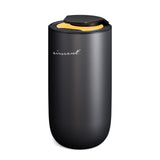 Air-Scent Mini diffuseur sans eau, finition noir titane, ambiance lumineuse modulable.