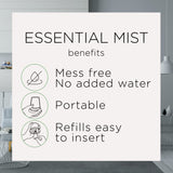 Air Wick Essential Mist coco et ananas: parfum tropical idéal pour la salle à manger.