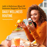 Étiquette Airborne lisible avec ingrédients et valeurs nutritionnelles.