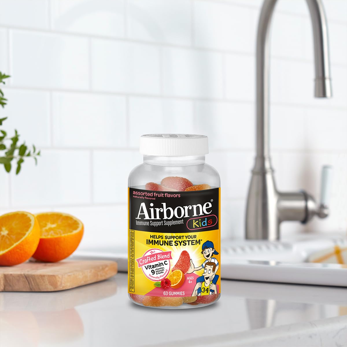 Airborne Kids Idéal pour la maison et déplacements, format pratique.