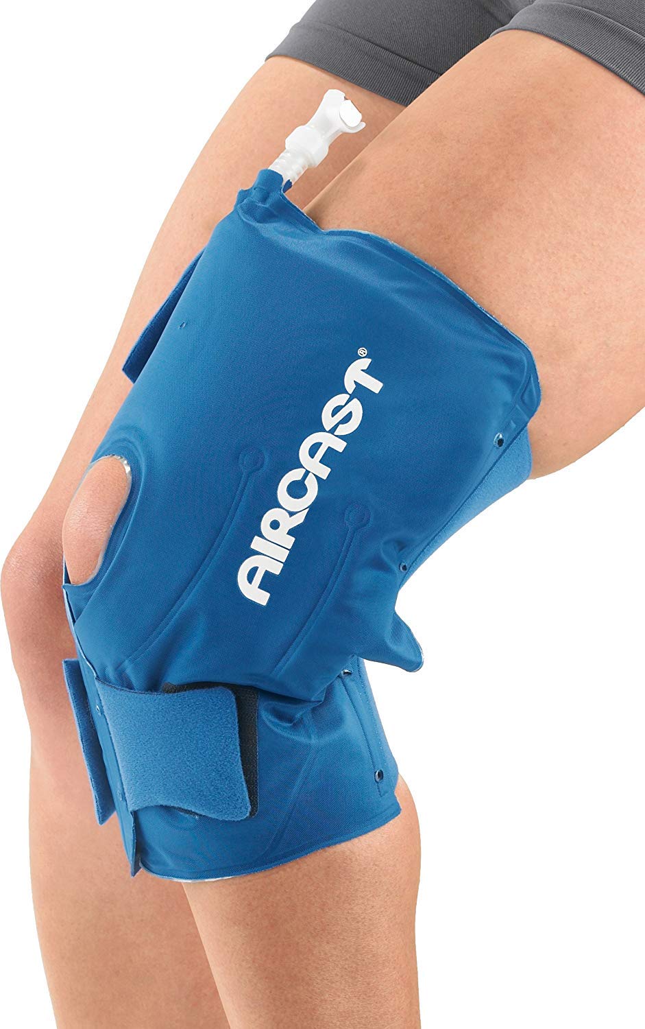 Aircast Cryo/Cuff pour le genou grand, couverture anatomique et refroidissement ciblé favorisant la récupération.